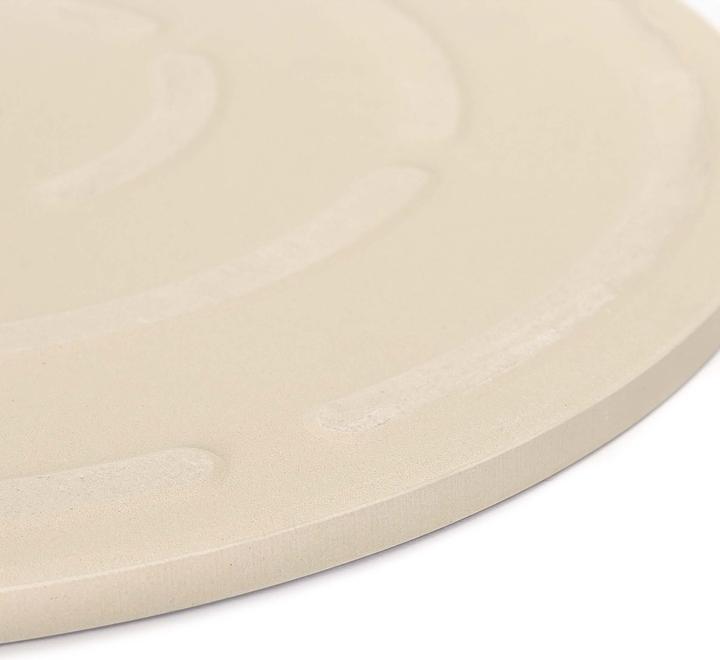Produktbild Toboli Pizzastein Gasofen mit Drehfunktion Ø330mm Cordierit Pizzabackstein Ofen
