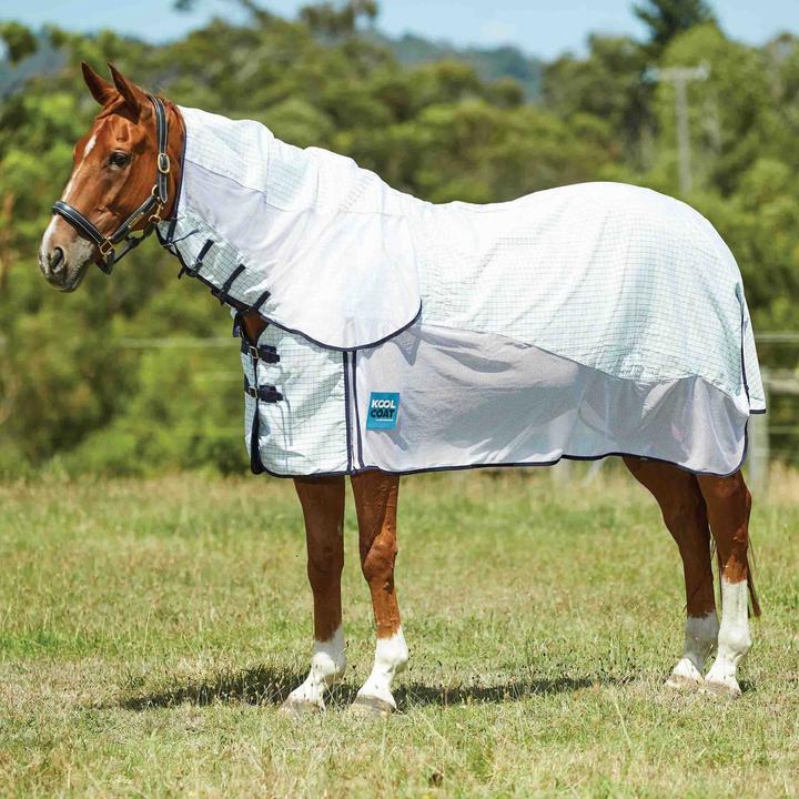 Immagine prodotto Kool Coat Coperta per cavalli con collare a scacchi Airstream Iii Combo (152 cm)