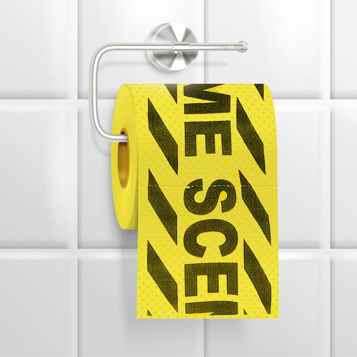 Produktbild Thumbs Up Mad Monkey Toilettenpapier "Crime Scene"