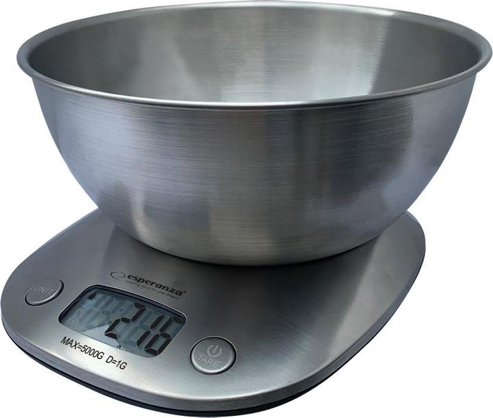 Actual product image Esperanza EKS008 Electronic Kitchen Scale with Bowl