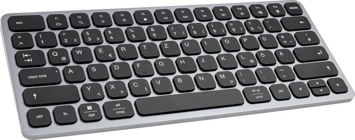 Produktbild Axagon HMC-KB keyboard USB-C 5Gbps with HUB, microSD/SD, 3x USB-A, HDMI 4K/60Hz, PD 100W, Audio, DE (DE, Kabelgebunden)