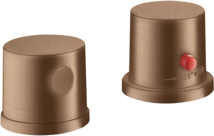 Produktbild Axor Uno 2-Loch Wannenrandarmatur, Thermostat, 2 Verbraucher