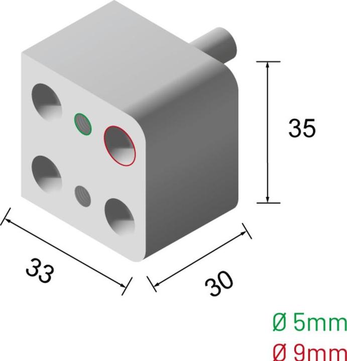 Actual product image DistaCube 25 - Einzeln OG-M RAL 7012