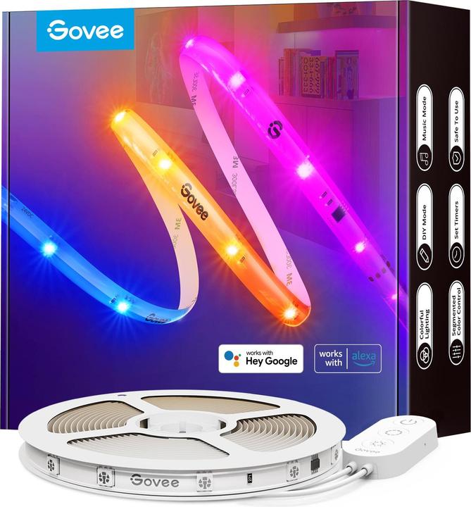 Actual product image Govee LED Stripe Smart (RGB, 1000 cm, Indoor)