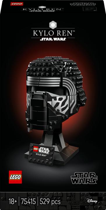 Actual product image LEGO Kylo Ren helmet (75415, LEGO Star Wars)
