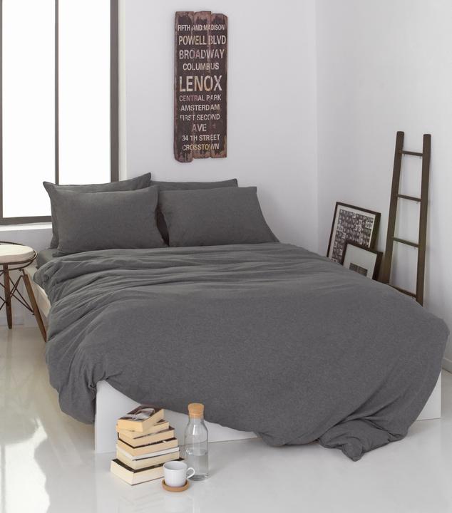Image du produit Living Home Jersey Uni (Housse de couette, 160 x 240 cm)