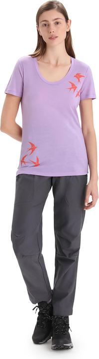 Image du produit Icebreaker Femmes Tech Lite II S/S Scoop Swarming Shapes (XS)