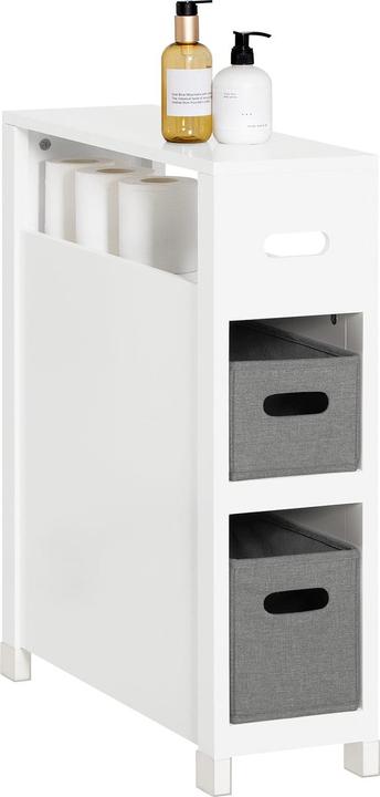 Produktbild SoBuy Nischenregal mit 2 Körben (20 x 70 x 60 cm)