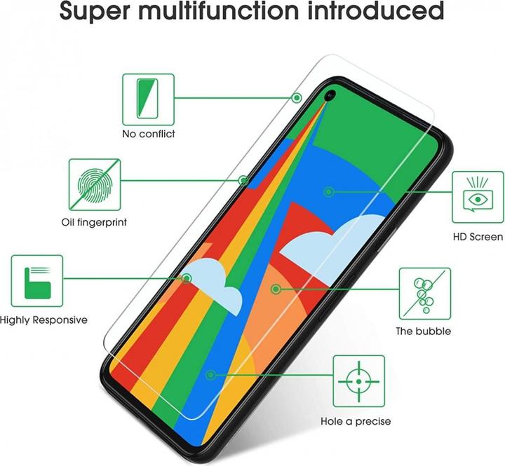 Productafbeelding Screenguard Gepantserd glas (1 Stuk, Google Pixel 5)