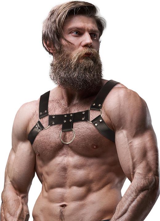 Actual product image Fetish submissive attitude? ARN S ECO-SKIN BREASTMAN (S)