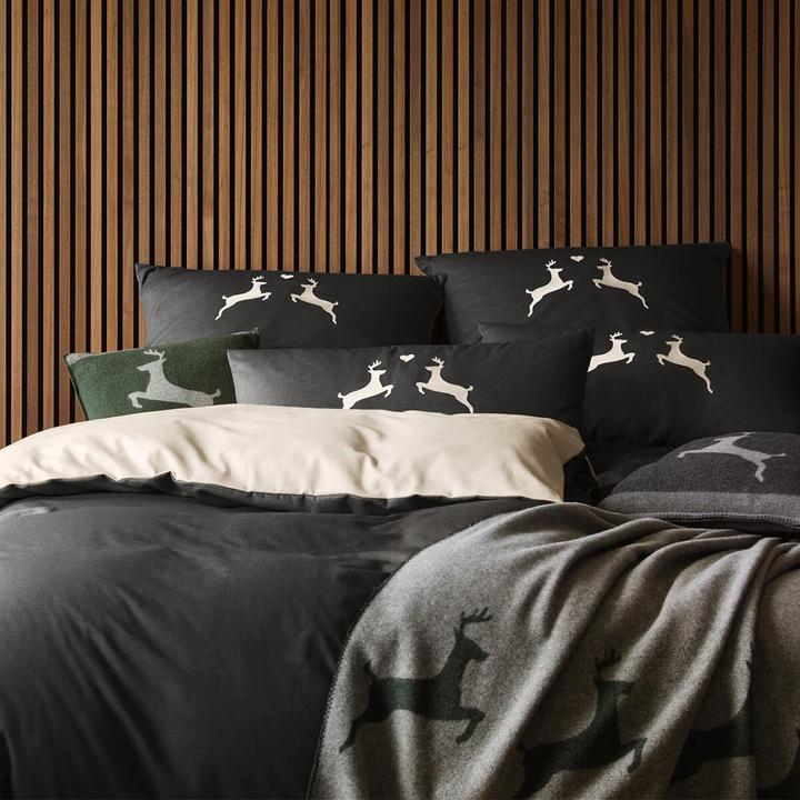 Produktbild Elegante Alpenchic Hirsche (Kopfkissenbezug, 80x80 cm)