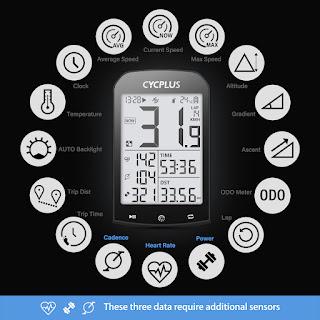Produktbild Cycplus GPS bike computer M1