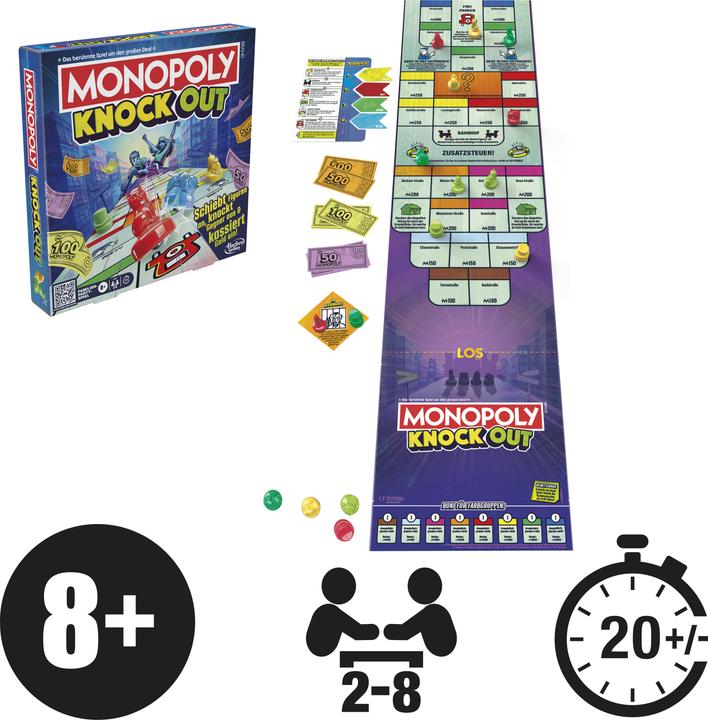 Immagine prodotto Monopoly Knockout (Tedesco)