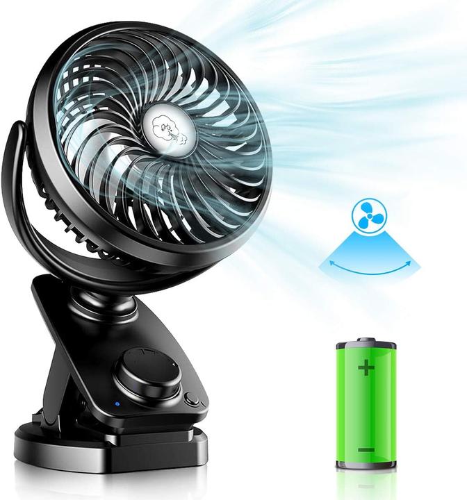 Image du produit AidSci Mini-clip USB Ventilateur