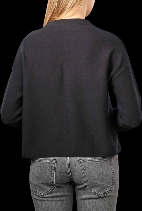 Actual product image Armedangels Long Sleeve Merinaa Pullover Left Left Black (L)