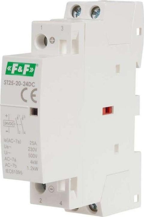 F&R Modular contactor rail mounting contacts 2xZ 25A 24V DC ST25-20-24DC (24 V)