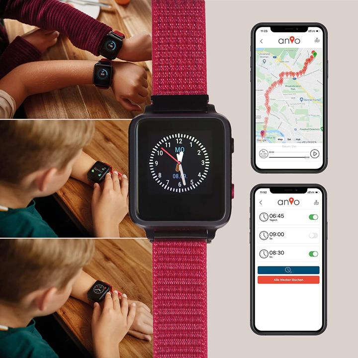 Produktbild Anio 5 - Smartwatch für Kinder (44 mm, 2G)