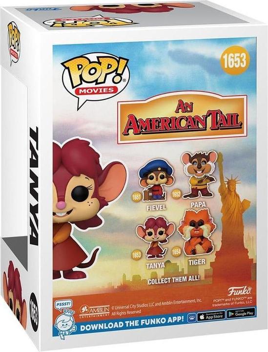 Produktbild Funko Feivel, der Mauswanderer POP! Movies Vinyl Figur Tanya 9 cm