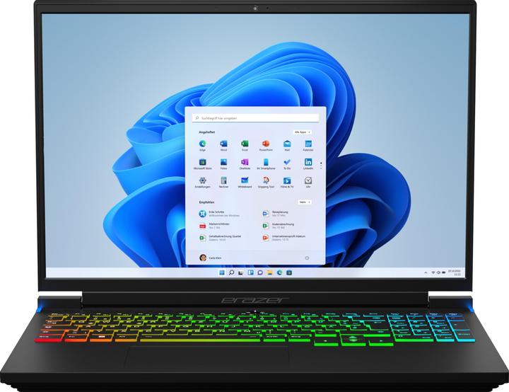 Produktbild Medion Erazer Major X10 MD62501 16 gaming laptop (16", Intel Core i7-12700H, 1000 GB)