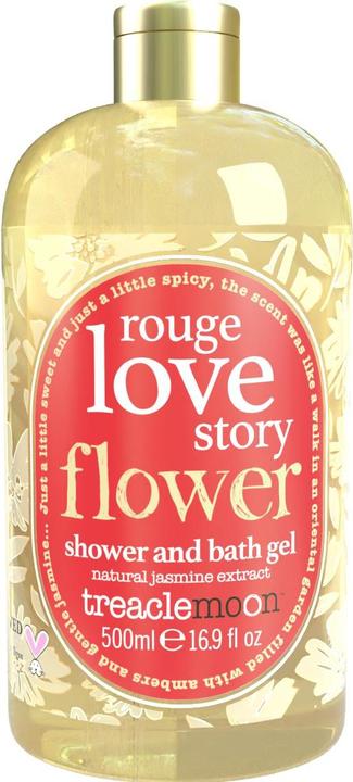 Actual product image Treaclemoon Rouge Love Story Shower & Bath Gel 500ml with Natural Jasmine Fragrance (500 ml)
