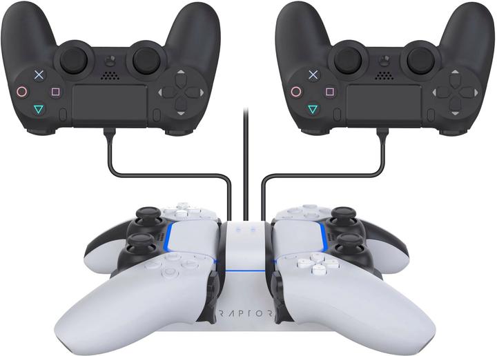 Image du produit Raptor Gaming CS200 USB Dual Charging Station (PS5)