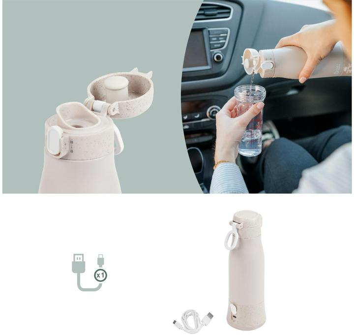 Actual product image Babymoov Chauffe-biberon nomade MOOV & FEED Mineral beige
