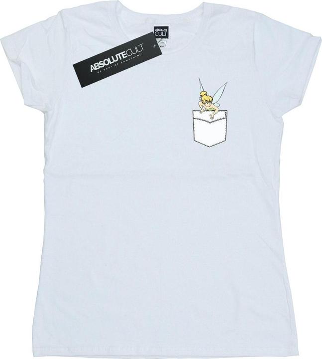 Immagine prodotto Disney Tinker Bell Faux Pocket Maglietta Donna (XXL)