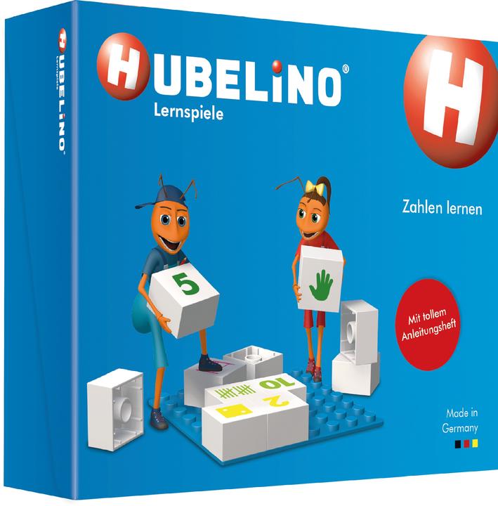 Hubelino Zahlen lernen (Französisch, Englisch, Italienisch, Deutsch)
