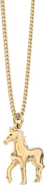 Immagine prodotto MTM Collana di cavalli (Ottone, Oro 18 carati, 43 cm)