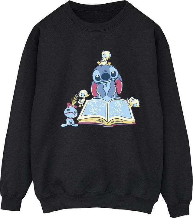 Immagine prodotto Disney Lilo & Stitch Reading A Book Felpa Donna (L)