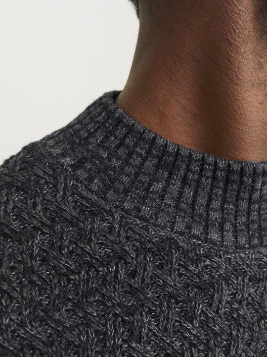 Produktbild Jack & Jones Einfarbig Strickpullover mit Rundhals Strickpullover mit Rundhals (XS)