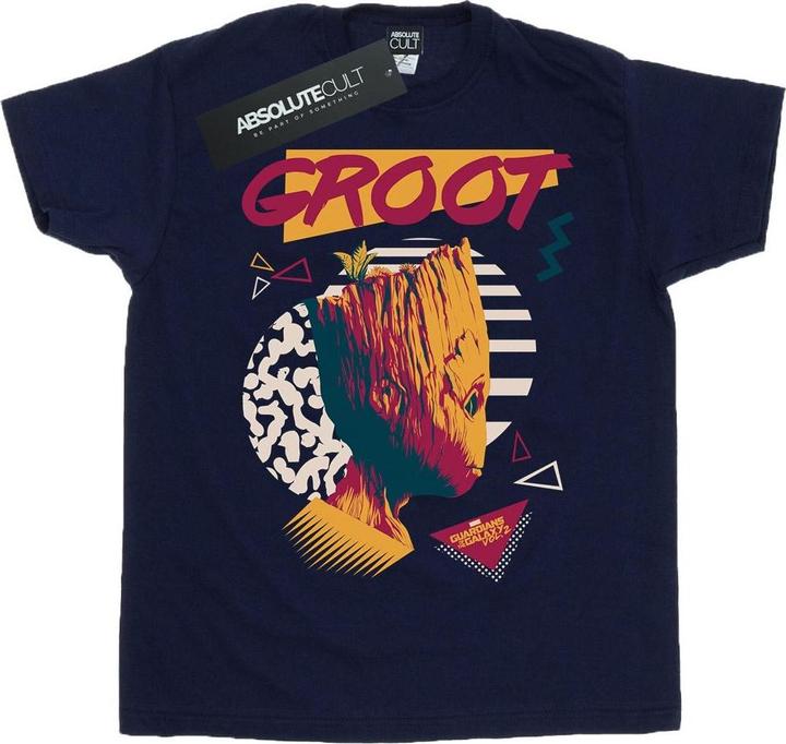 Actual product image Mens Guardians Of The Galaxy Vol. 2 80s Groot T-Shirt (XL)