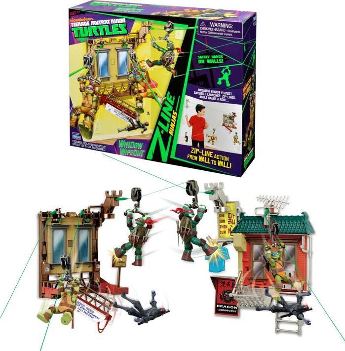 Actual product image APS Ninja Turtles Play Set Z-Line