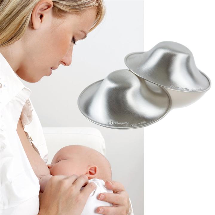 Image du produit Silverette Coupelle d'allaitement argent (Taille unique)