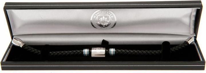 Image du produit Manchester City FC Bracelet Colour Ring Cuir (20 cm, 100% cuir)