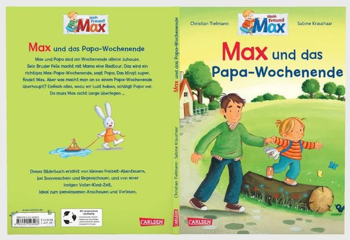 Produktbild Max-Bilderbücher: Max und das Papa-Wochenende (Deutsch, Christian Tielmann, Sabine Kraushaar, 2024)