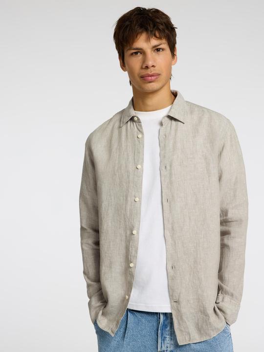 Image du produit Slhregkylian-Linen Shirt Ls Classic Noos (XL)