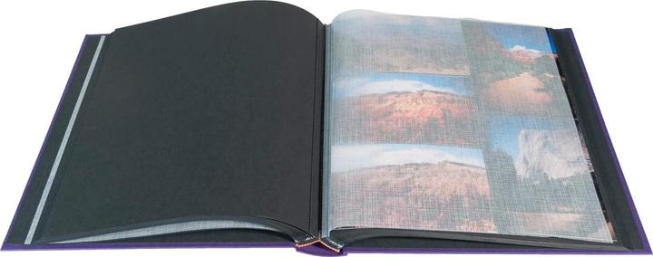 Actual product image Exacompta Fotoalbum, 60 Seiten schwarz, 29x32 cm, Japan (10 x 15 cm)
