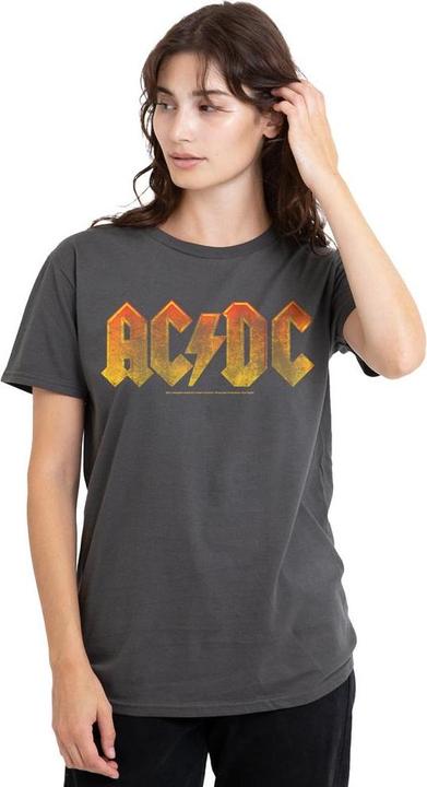 Actual product image AC/DC Unisex Adult Gradient Logo T-Shirt (XL)