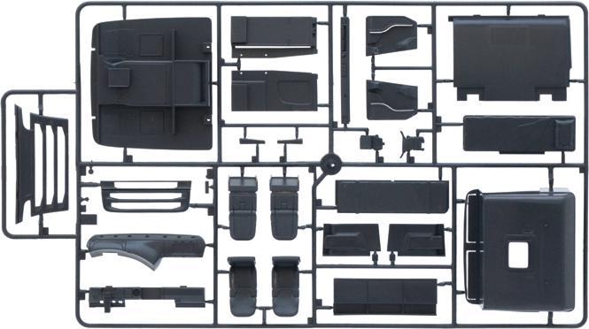 Actual product image Italeri Scania R Black Amber