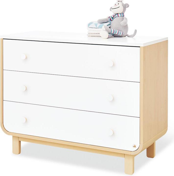 Actual product image Pinolino Round (Baby cot, Changing unit, Children's wardrobes)