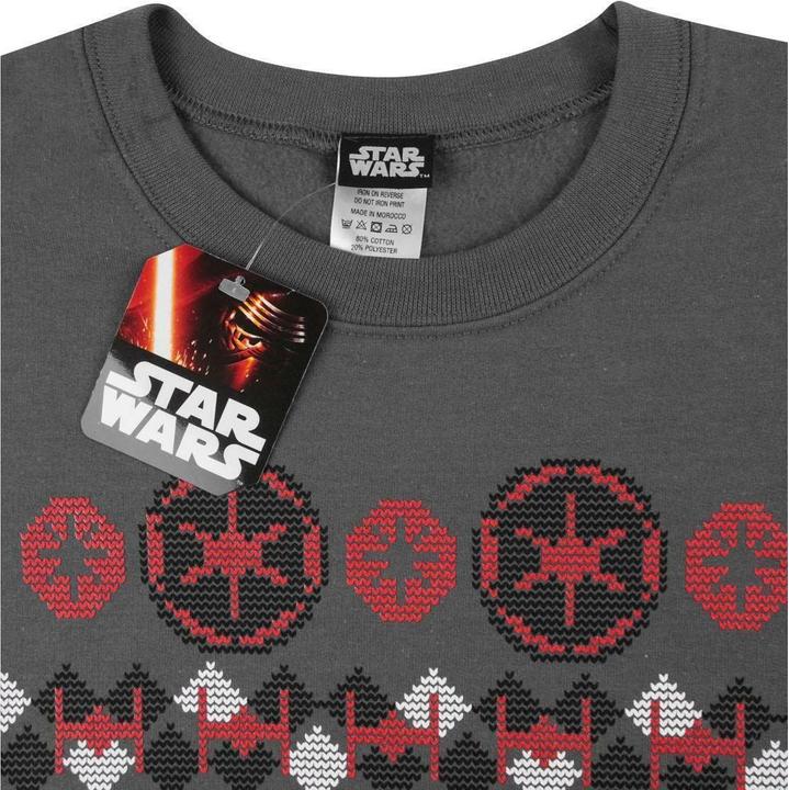 Actual product image Star Wars Boys Sweatshirt Christmas Design (104)
