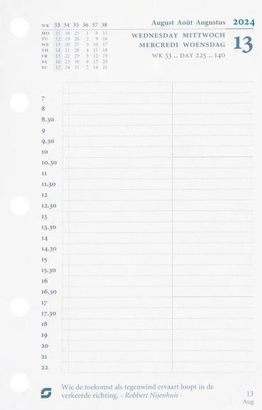 Succes Ricambi Mini annuale agenda gennaio-dicembre (6.7 x 10.5 cm, German, English, Italian, French)