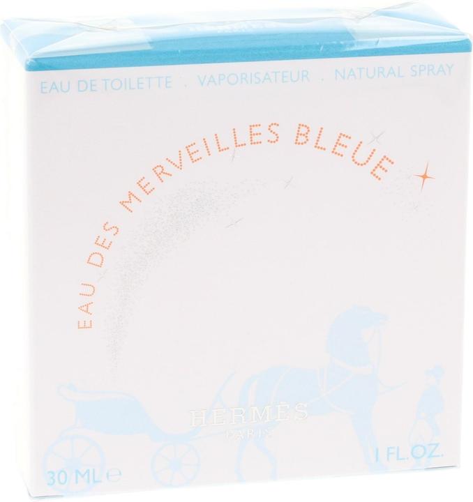 Image du produit Hermès Hermes Eau Des Merveilles Bleue Eau De Toilette Vaporisateur (Eau de toilette, 30 ml)