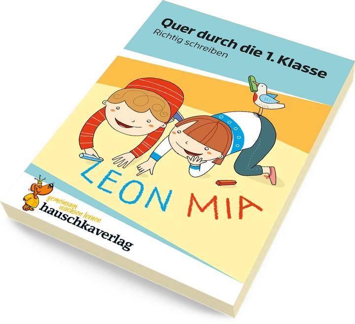 Produktbild Quer durch die 1. Klasse, Richtig schreiben - A5-Übungsblock (Deutsch, Ulrike Maier, Mascha Greune, 2022)