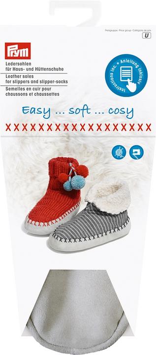 Immagine prodotto Prym Pantofole con suola in pelle taglia 30 - 32