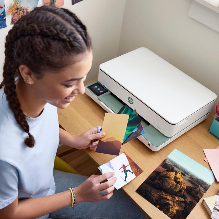 Actual product image HP Hewlett-Packard Envy 6130e All-in-One Color Inkjet, Envy 6130e (Colour)