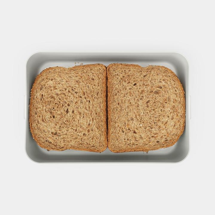 Actual product image Brabantia Lunch Box Make & Take 25.5 x 16.7 x 6 cm, Light Grey