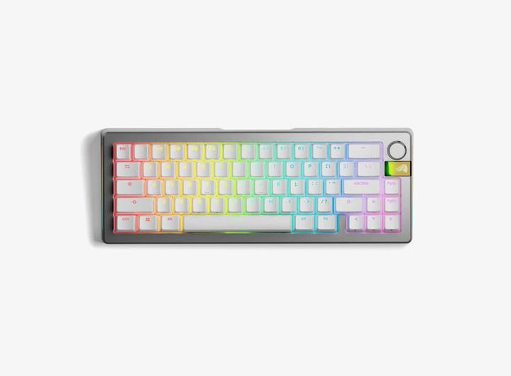 Produktbild Glorious GMMK 3 Pro HE Wireless 65 % Custom Gaming-Tastatur - Pre-Built, ANSI (US), Fox HE Switches (US, Kabellos)