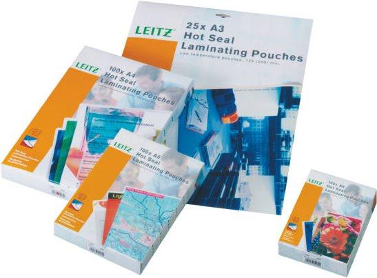Actual product image Leitz hot laminating foils A3 (A3, 100 Piece, 80 µm)